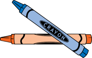 crayons outside the lines